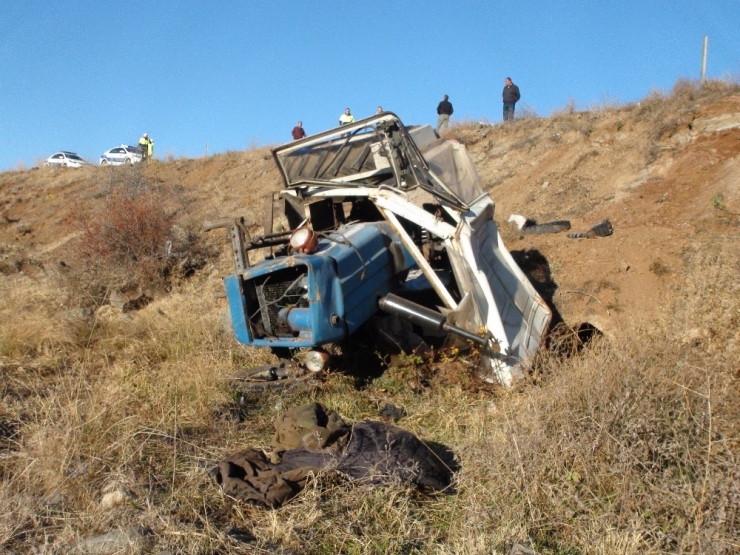 Yozgat’ta Traktör Devrildi: 1 Kişi Yaralandı