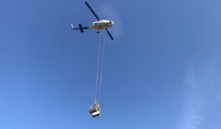 İznik Semalarında Uçan Helikopterin Esrarı Çözüldü