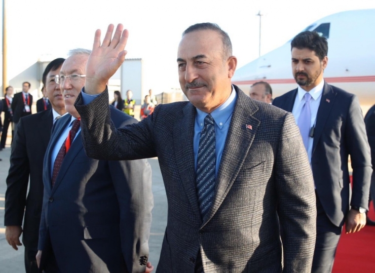 Dışişleri Bakanı Çavuşoğlu, Japon Mevkidaşı Motegi İle Görüştü
