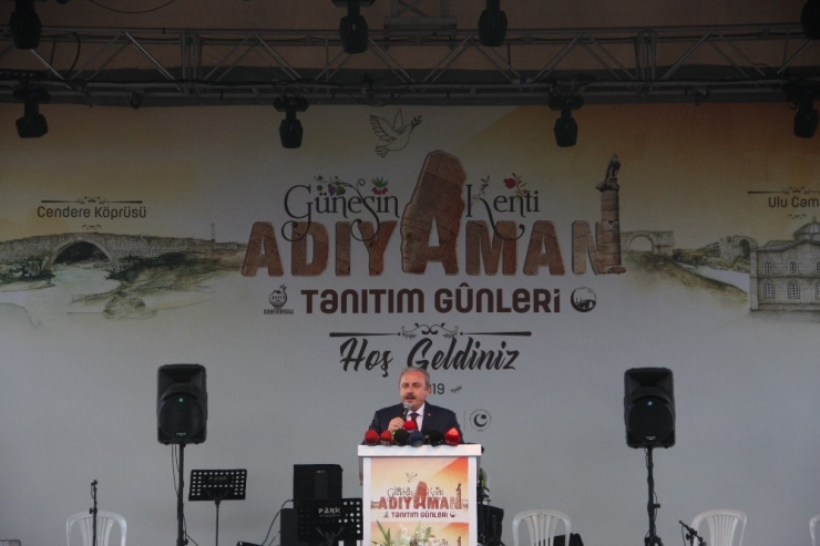Tbmm Başkanı Mustafa Şentop Adıyaman Tanıtım Günlerine Katıldı