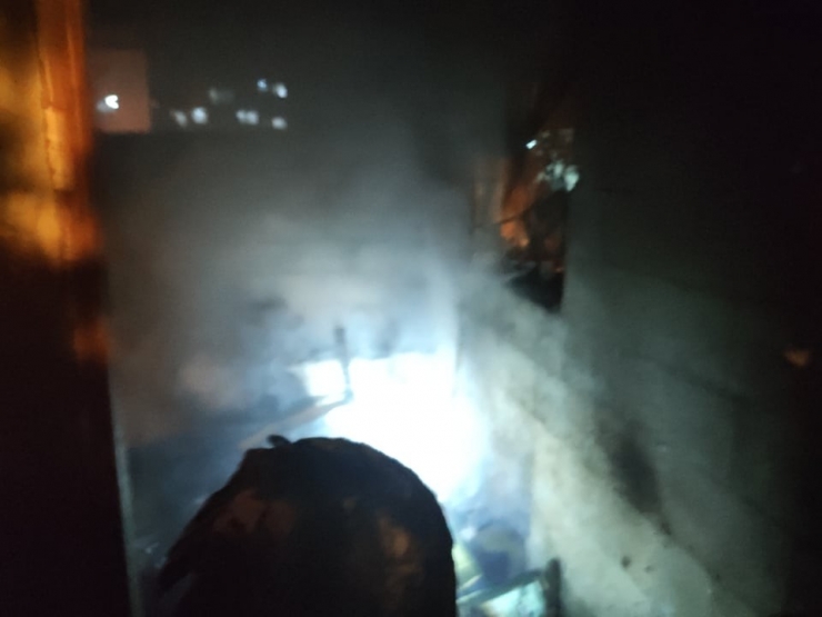 Samandağ’da Kulübede Çıkan Yangın Kontrol Altına Alındı