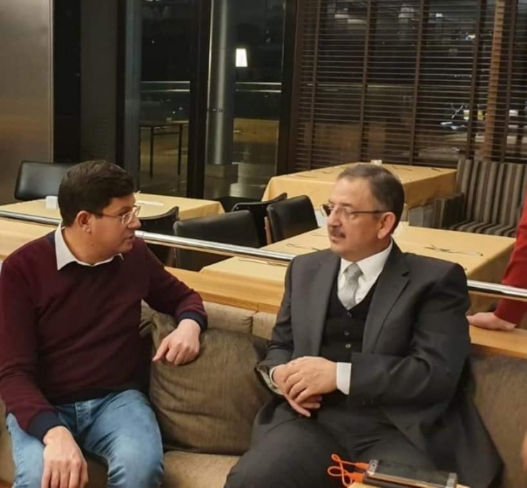 Başkan Özcan’dan Ankara’da Verimli Görüşme