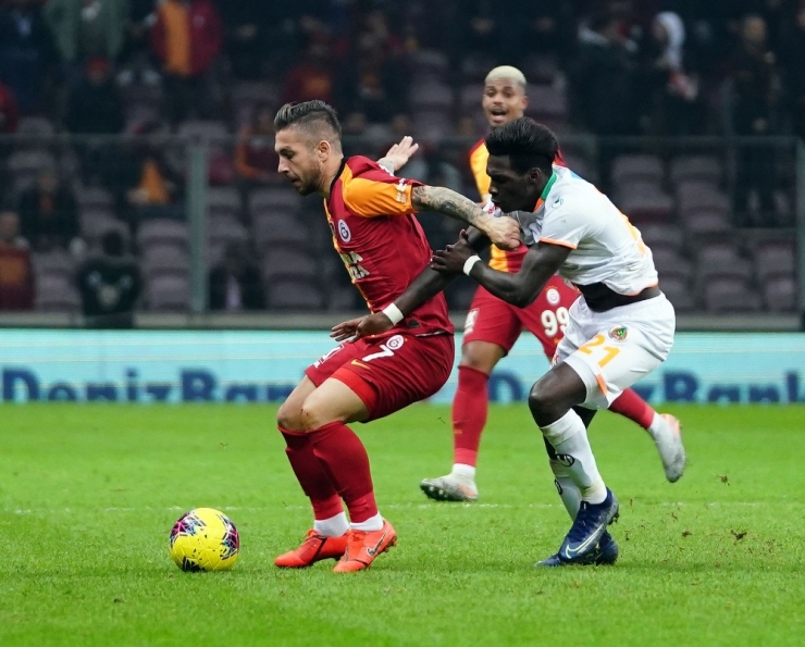 Süper Lig: Galatasaray: 1 - Aytemiz Alanyaspor: 0 (Maç Sonucu)
