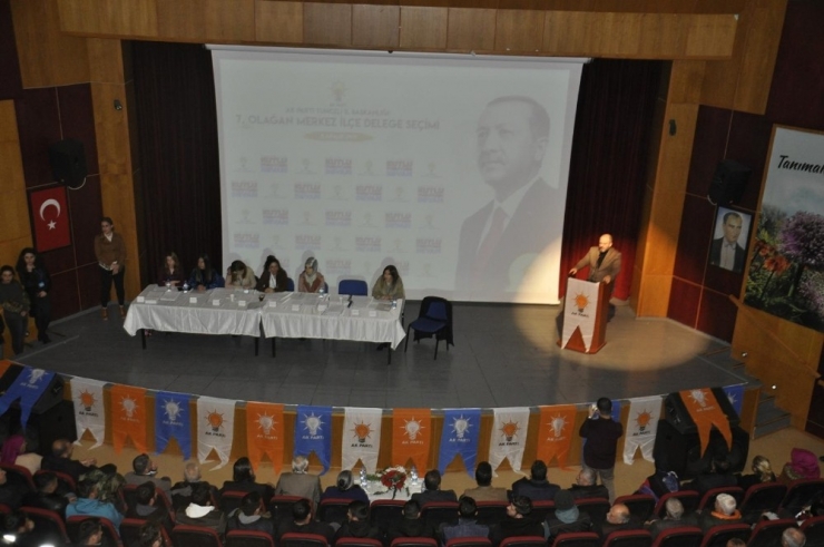 Ak Parti Tunceli Teşkilatında Delege Seçimi