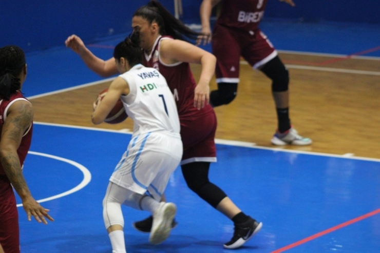Kadınlar Basketbol Süper Ligi: Hatay Büyükşehir Belediyespor: 80 - Birevim Elazığ: 79