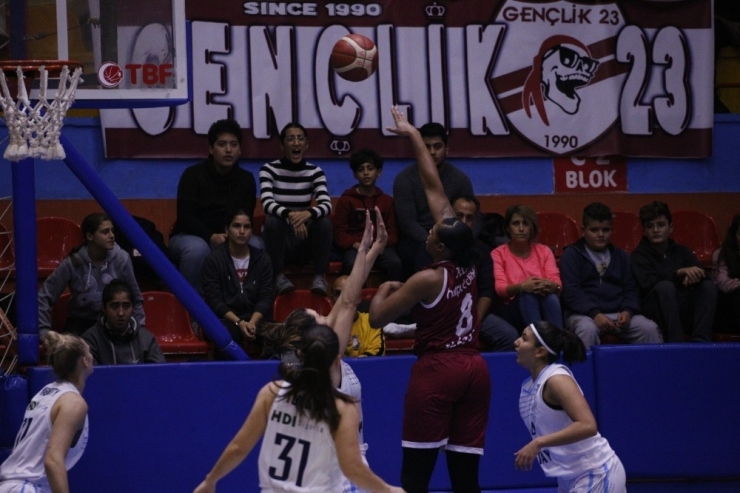 Kadınlar Basketbol Süper Ligi: Hatay Büyükşehir Belediyespor: 80 - Birevim Elazığ: 79