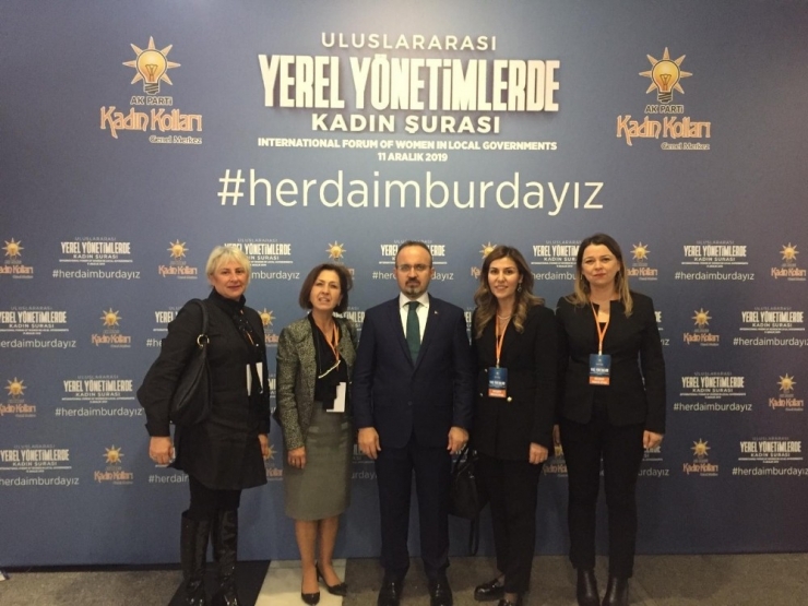 Ak Parti Çanakkale Meclis Üyesi Kadınlar ’Yerel Yönetimde Kadın Şurası’ İçin Ankara’da