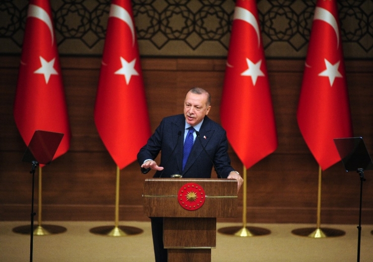 Cumhurbaşkanı Erdoğan: "En Kısa Zamanda İhalesini Yapmak Suretiyle Kanal İstanbul’a Başlayacağız."