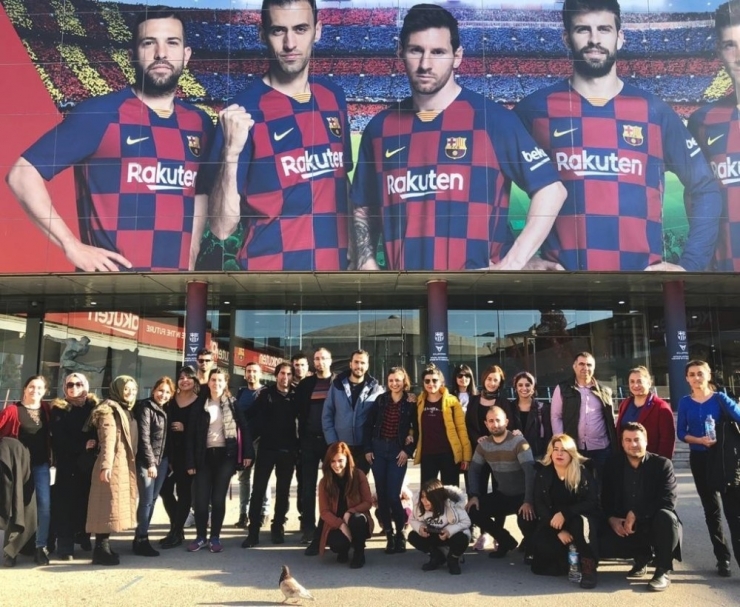 Vali Sonel Gönderdi, 24 Öğretmen Barcelona’yı Gezdi
