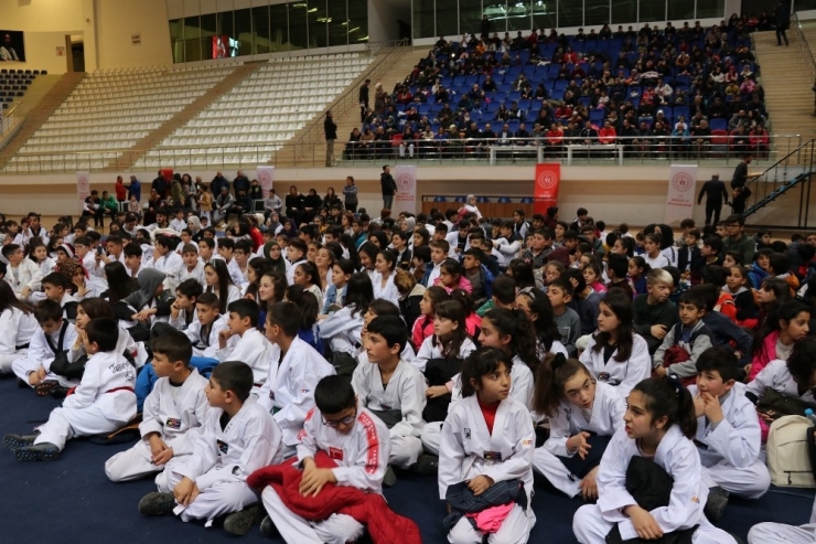 Milli Sporcu Nur Tatar Vanlı Tekvandocularla Bir Araya Geldi