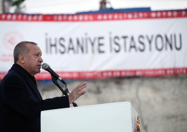 Cumhurbaşkanı Erdoğan: "Havalimanı Gayrettepe Arasında Ulaşım 35 Dakikada Sağlanacak"