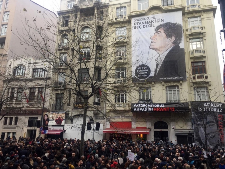 Hrant Dink Ölümünün 13. Yılında Anıldı