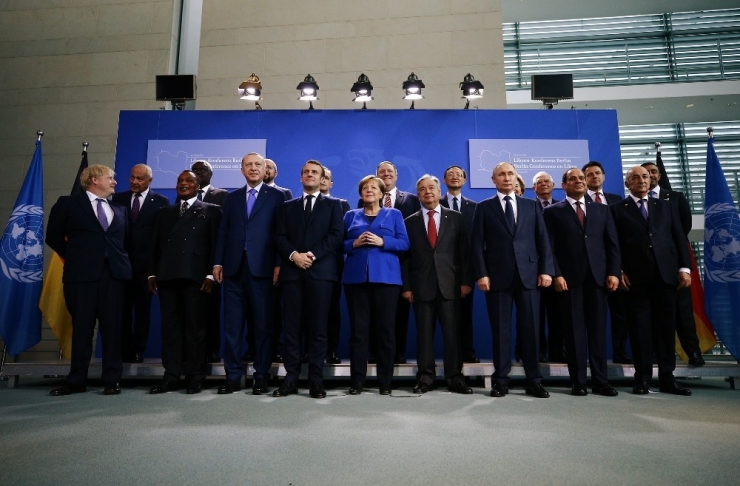 Cumhurbaşkanı Erdoğan, Liderlerle Aile Fotoğrafı Çektirdi