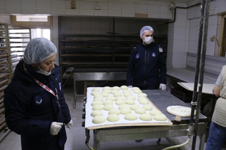 Bolu Belediyesi Ekmek Fırınlarını Denetledi