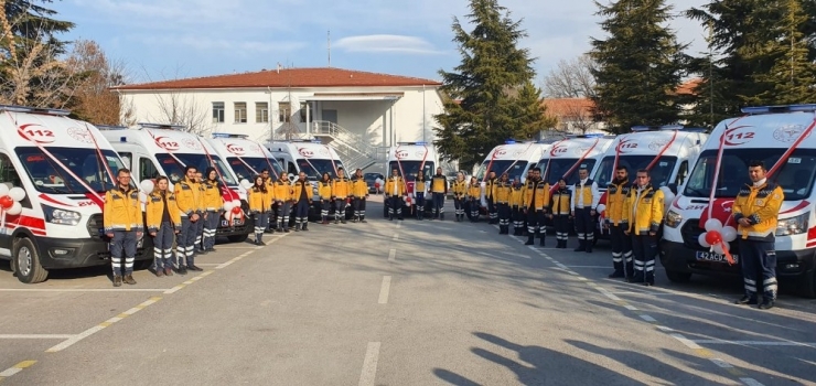 Sağlık Bakanlığı’ndan Konya’ya 9 Yeni Ambulans