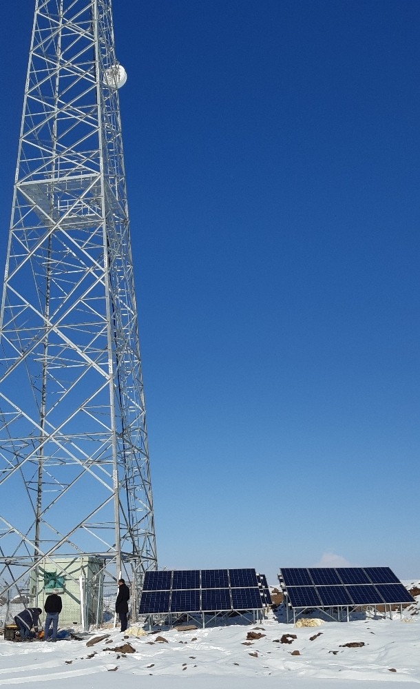 Türk Telekom’dan Ağrı’ya Güneş Enerjili Baz İstasyonu