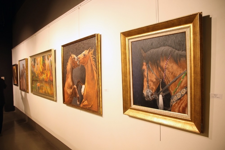 ‘Atların Rüyası’ Adlı Resim Sergisi Osm’de Açıldı