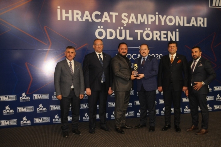 Şırnak’ta 2019 Yılı İhracat Şampiyonları Ödüllendirildi