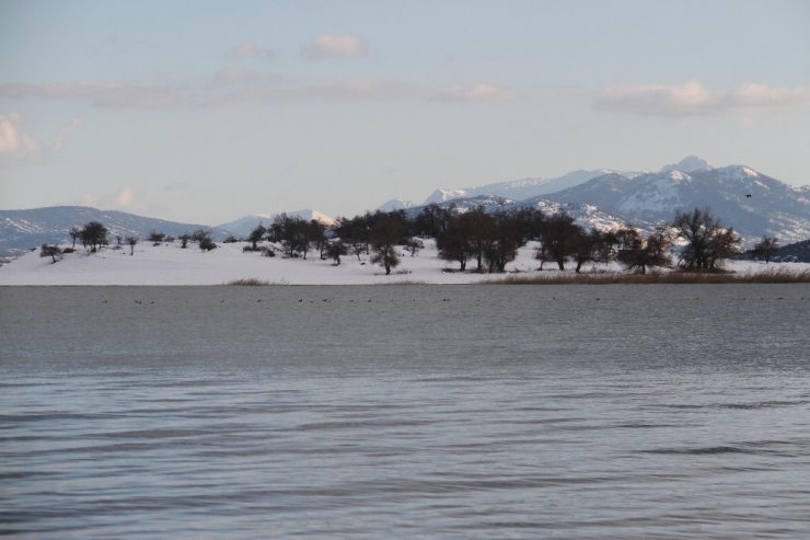 Beyşehir Gölü Milli Parkı Kış Mevsiminde De Bir Başka Güzel