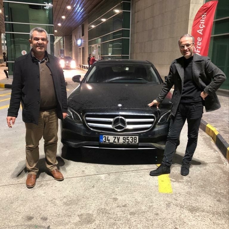 İstanbul’da Çalınan Arabayı Gürcistan’da Buldu
