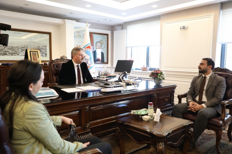 Kayseri Mimarlar Odası’ndan Başkan Palancıoğlu’na Ziyaret
