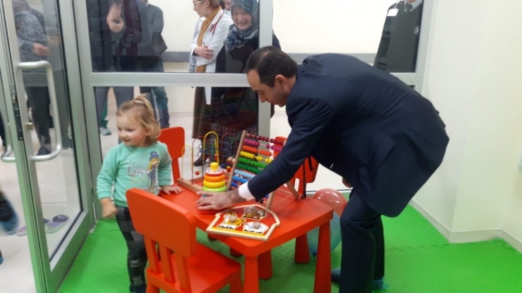 Şarköy Devlet Hastanesi’nde Çocuk Kütüphanesi Ve Oyun Alanı Açıldı