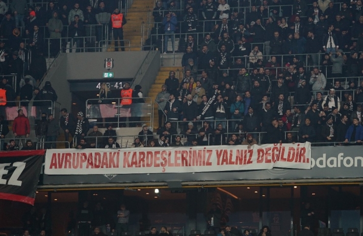 Beşiktaş Ve Trabzonspor, Hanau’yu Unutmadı