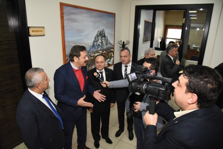 Tobb Başkanı Hisarcıklıoğlu, Afyonkarahisar’da