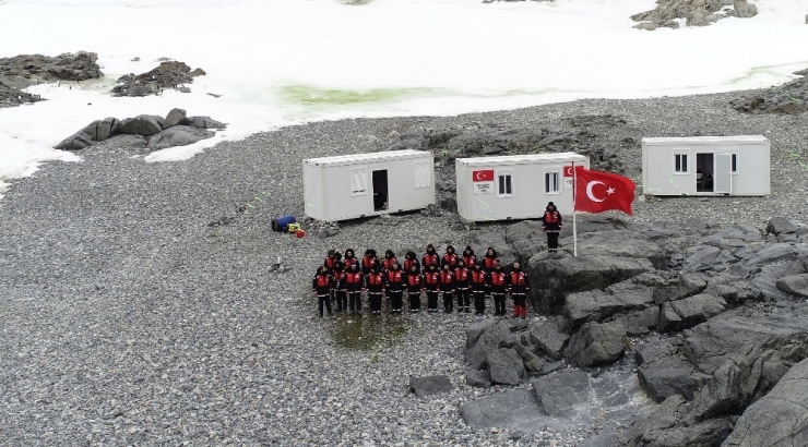 Bilim Heyeti, Antarktika Türk Üssü’ne Ulaştı