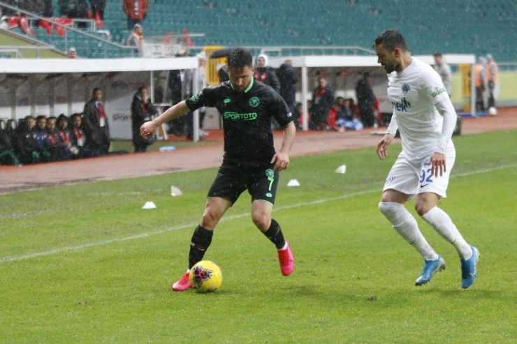 Süper Lig: Konyaspor: 0 - Kasımpaşa: 0 (Maç Sonucu)