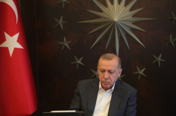Cumhurbaşkanı Erdoğan, Mit Başkanı Fidan İle Video Konferansta Görüştü