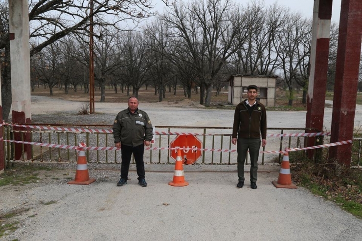 Tabiat Parkı Ziyaretçilere Kapatıldı