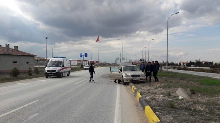Eskişehir’de Trafik Kazası: 1 Yaralı