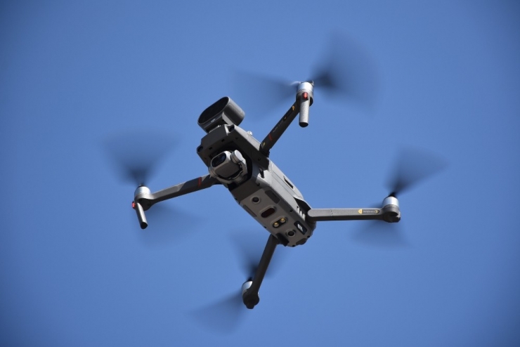 Pazaryerinde Drone İle Ateş Ölçümleri Devam Ediyor