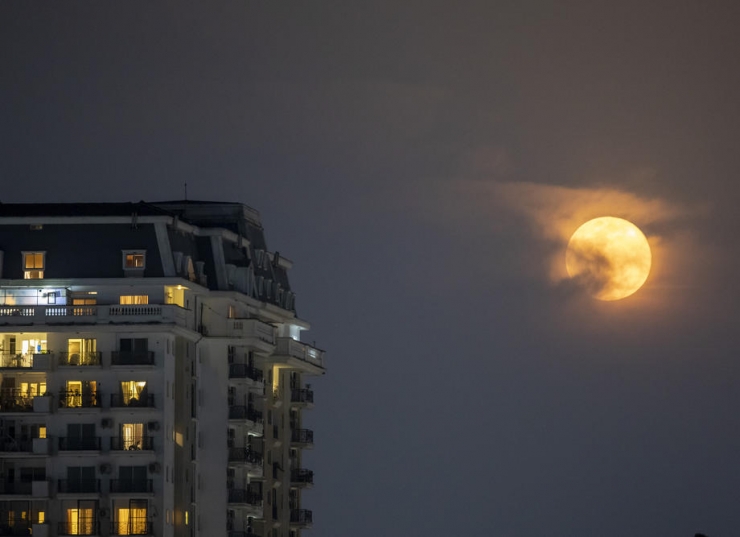 Süper Ay Çin’de Görüntülendi
