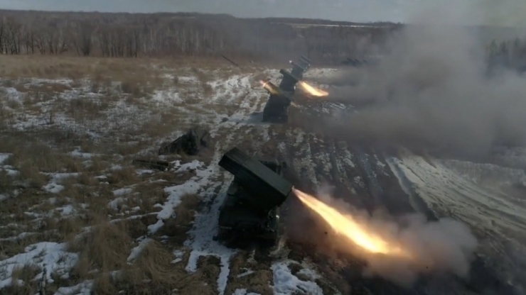 Rus Ordusundan 2 Farklı Bölgede Roketatar Ve Helikopterli Tatbikat