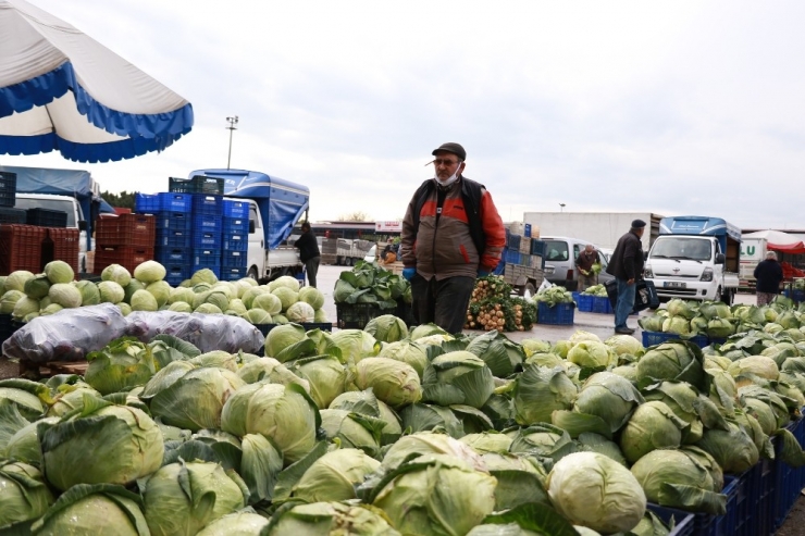 Ürün Bolluğu Yaşanan Antalya Halinden Türkiye’ye Sebze Meyve Sevkıyatı Tam Gaz Devam Ediyor
