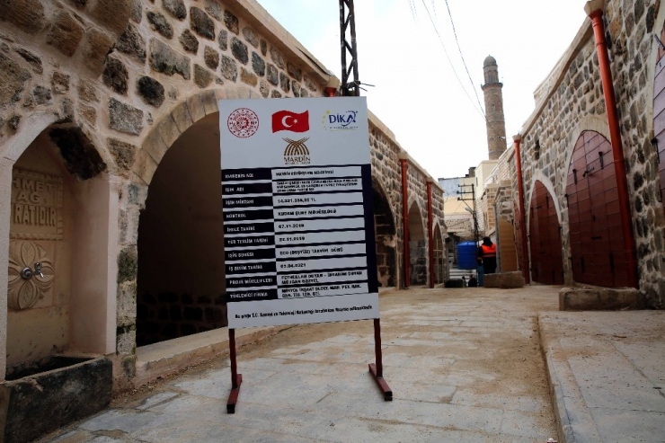 Mardin’in Tarihi Çarşıları İlk Görünümüne Kavuşuyor