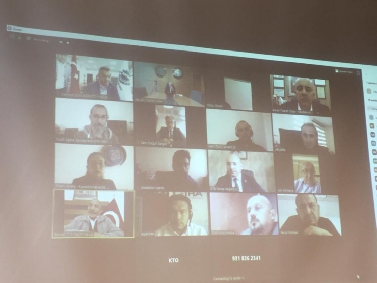 Kayseri’de İlk Kez Online Basın Toplantısı Yapıldı