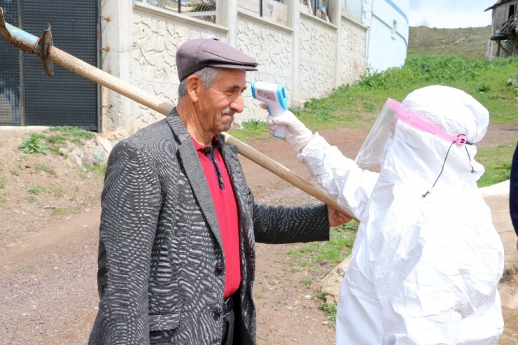 Yozgat’ta Karantina Süresi Sona Eren Köylerde Sağlık Taramaları Devam Ediyor