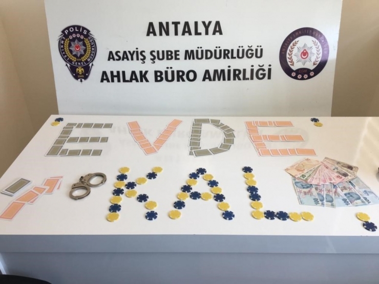 Antalya’da Kumar Oynayanlara 152 Bin Para Cezası