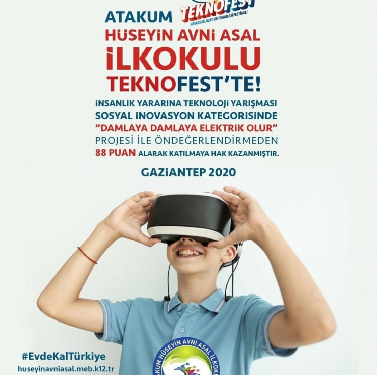 ’Damlaya Damlaya Elektrik Olur’ Teknofest 2020’de