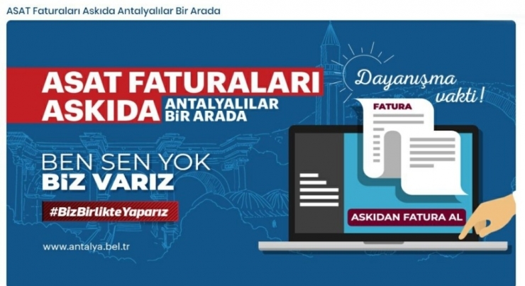 Antalya’da ’Askıda Fatura’ Uygulaması Başlatıldı