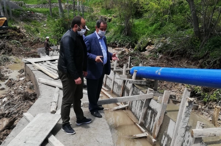 Adilcevaz Belediyesinden ’Tarımsal Sulama Kanalı’ Projesi