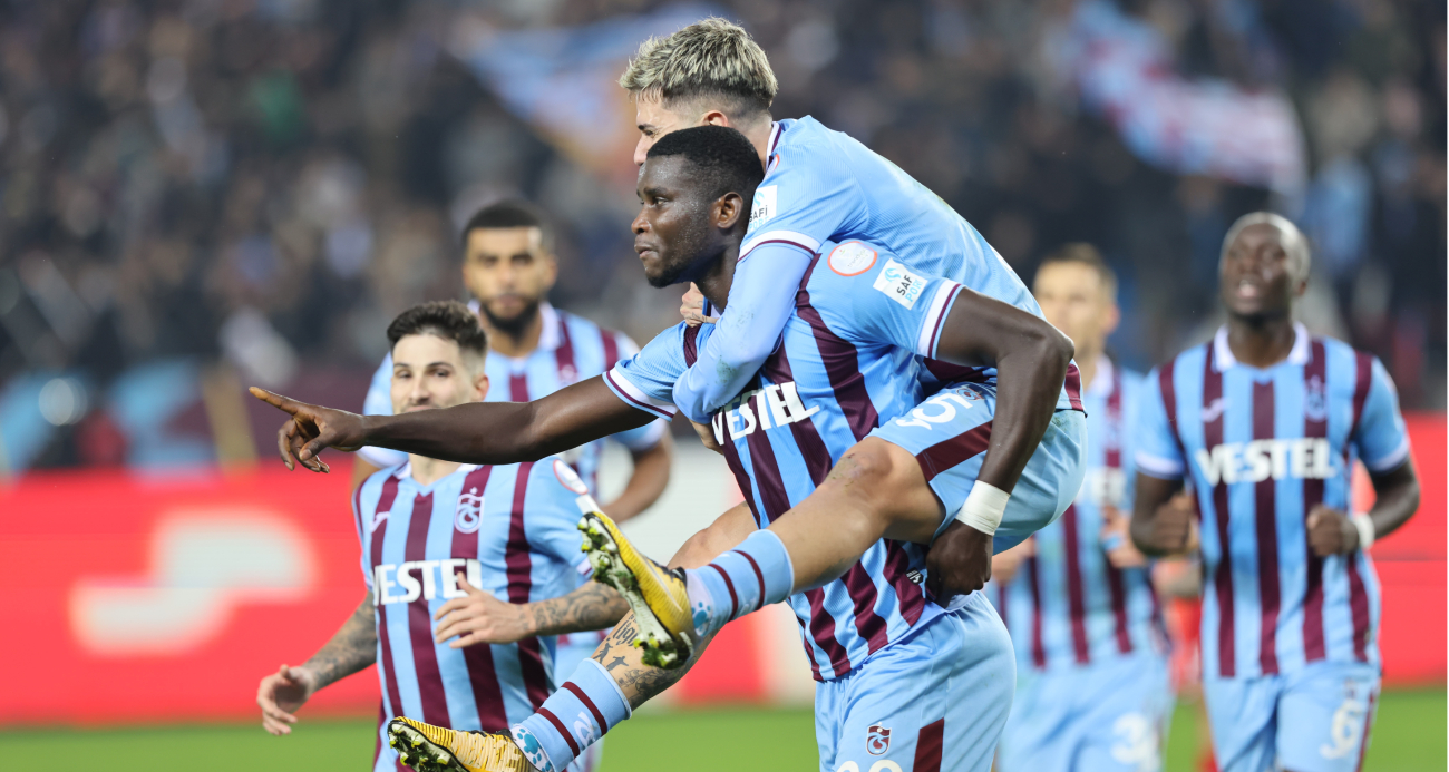 Trendyol Süper Lig: Trabzonspor: 2 - Samsunspor: 1 (Maç sonucu)