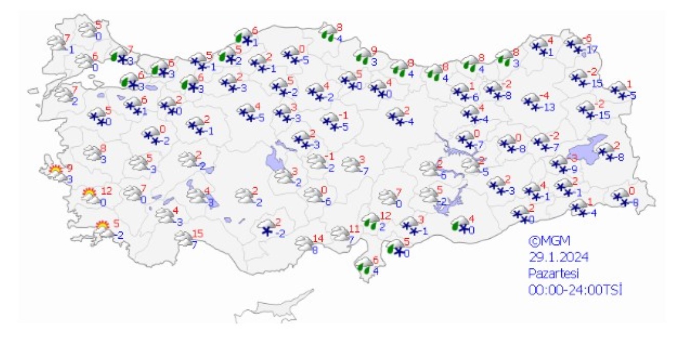 Meteorolojiden kuvvetli kar yağışı uyarısı: İstanbul'a kar için tarih verildi!