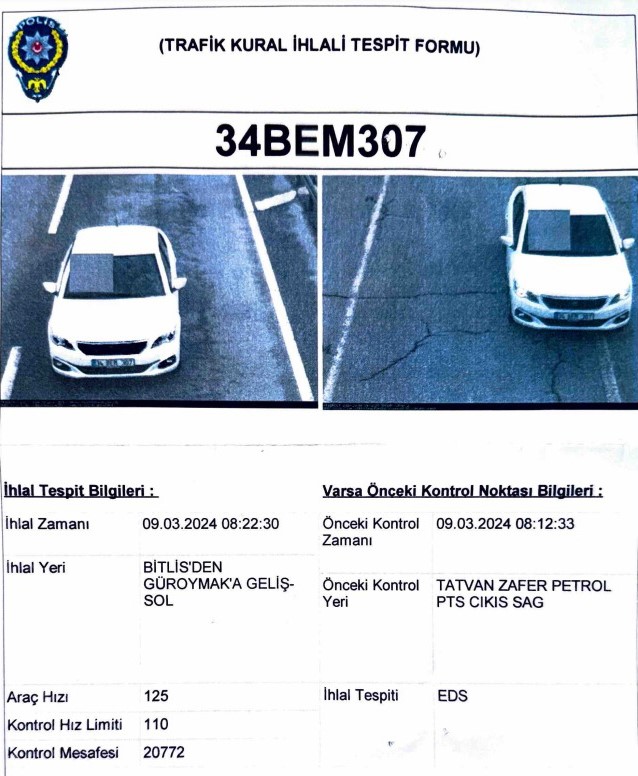 Kimlik dolandırıcılığı ger&ccedil;eği trafik cezasından ortaya &ccedil;ıktı