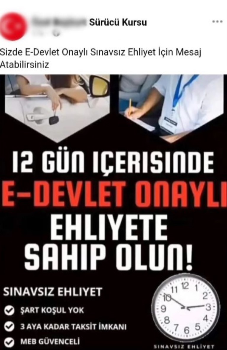 Dolandırıcıların pes dedirten &lsquo;sınavsız ehliyet&rsquo; oyunu!