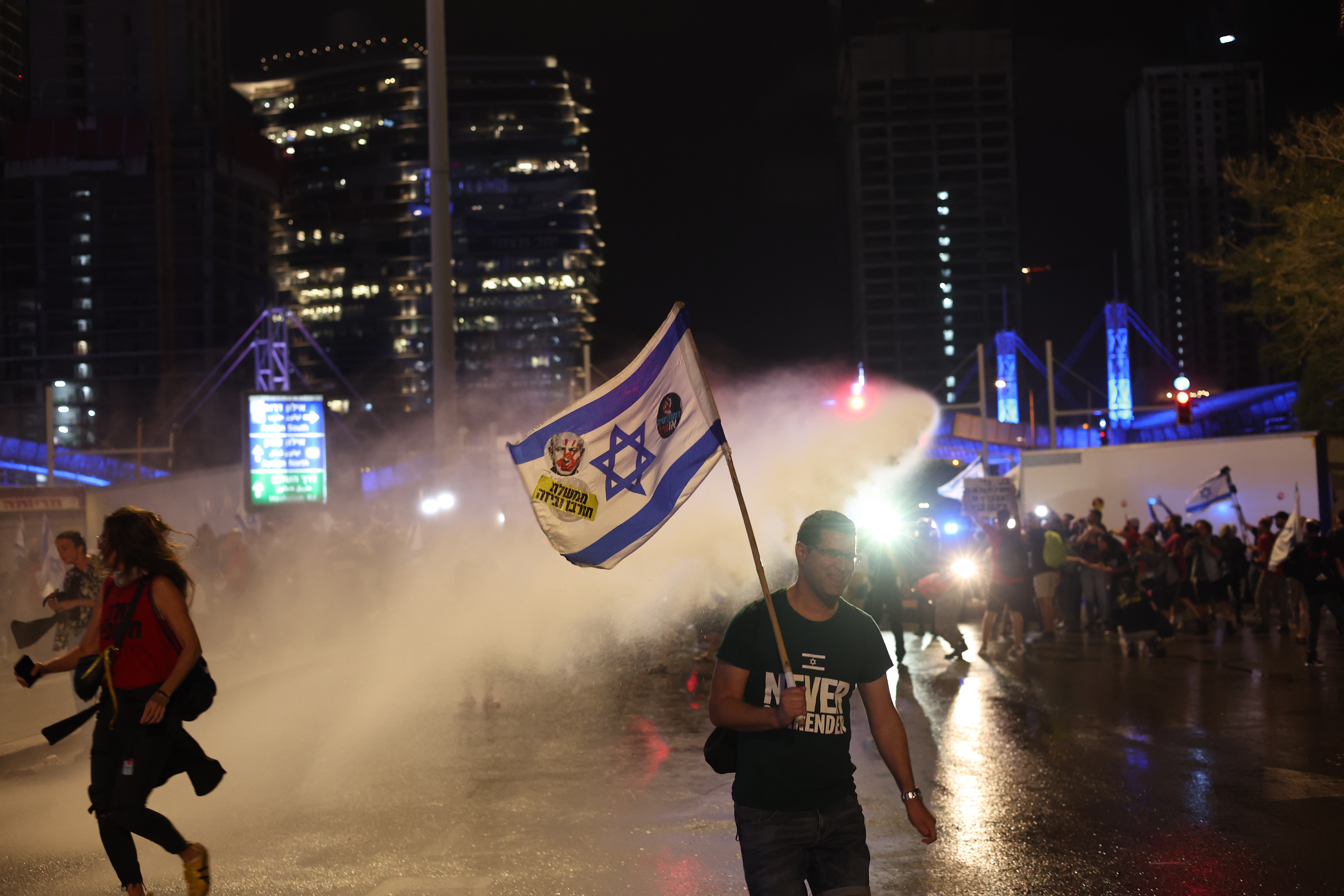 Tel Aviv ve Kudüs’te hükümet karşıtı protesto