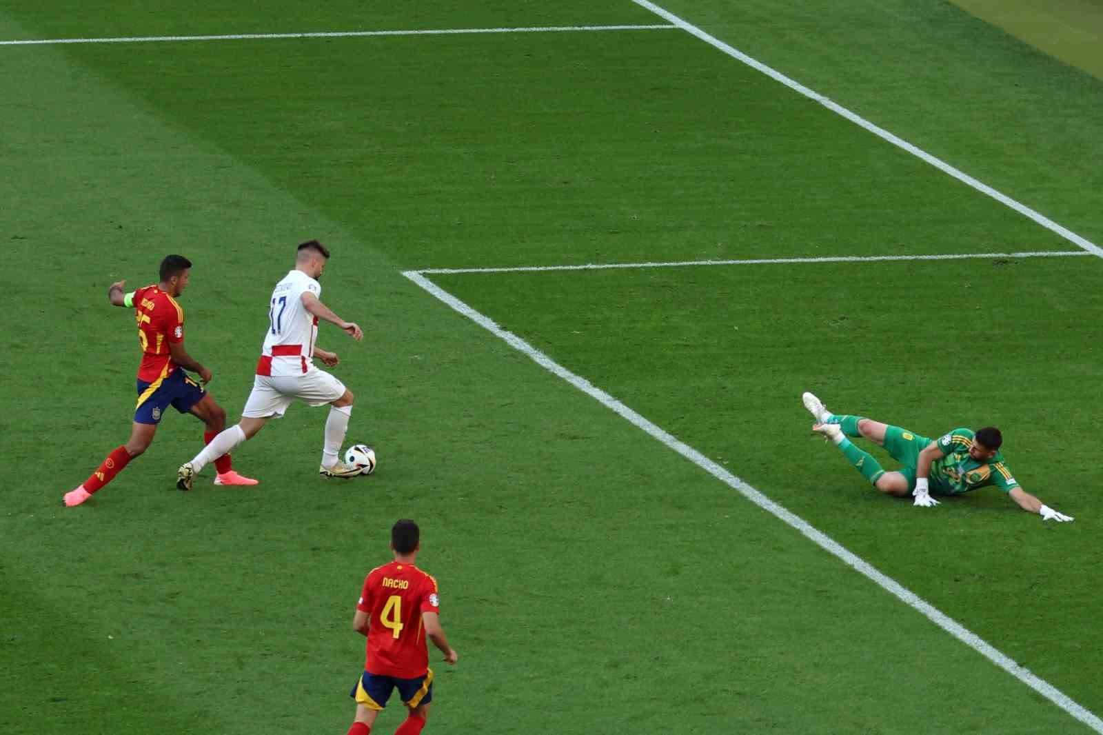 EURO 2024: İspanya: 3 - Hırvatistan: 0